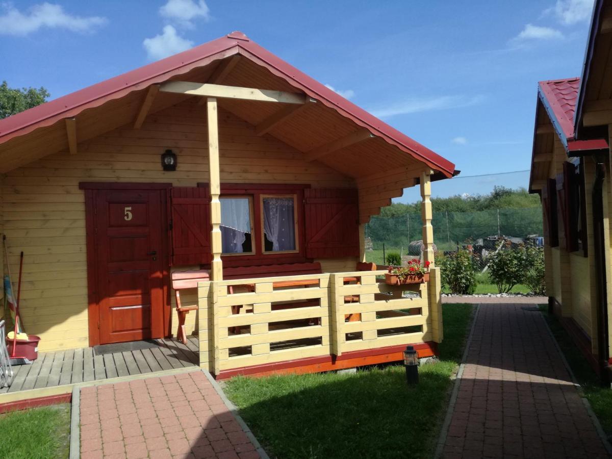 Domki Drewniane Ow Latarnik Gąski Exterior foto