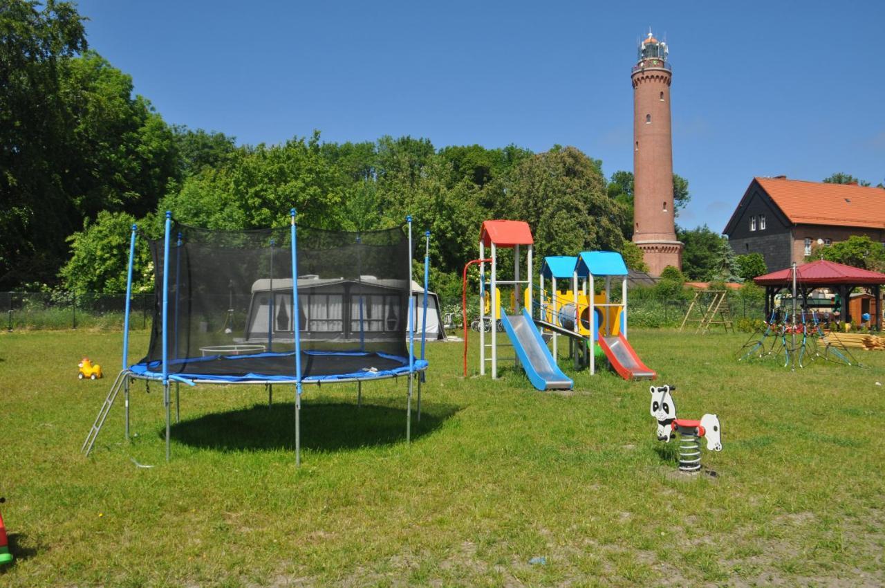 Domki Drewniane Ow Latarnik Gąski Exterior foto