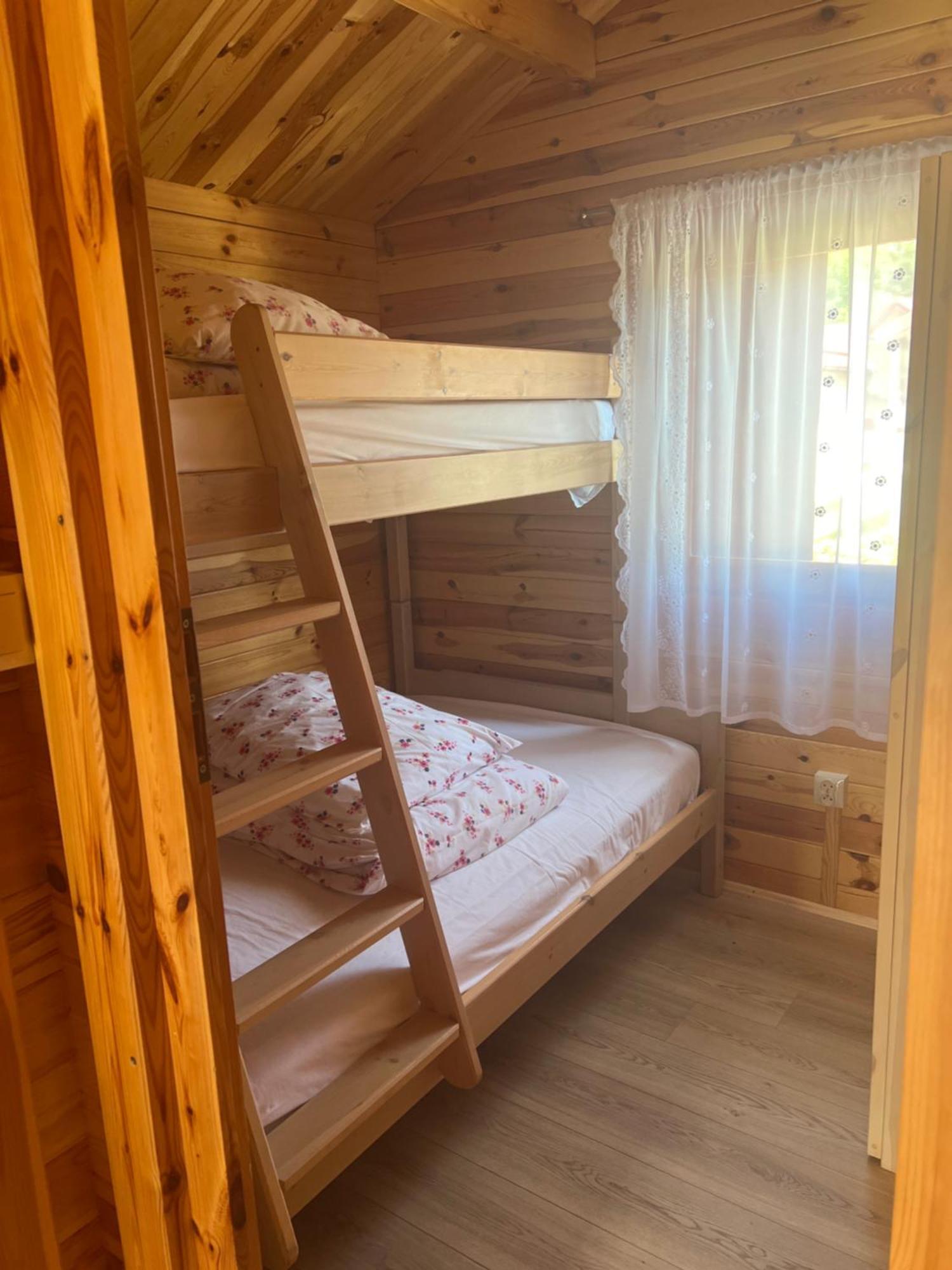 Domki Drewniane Ow Latarnik Gąski Exterior foto