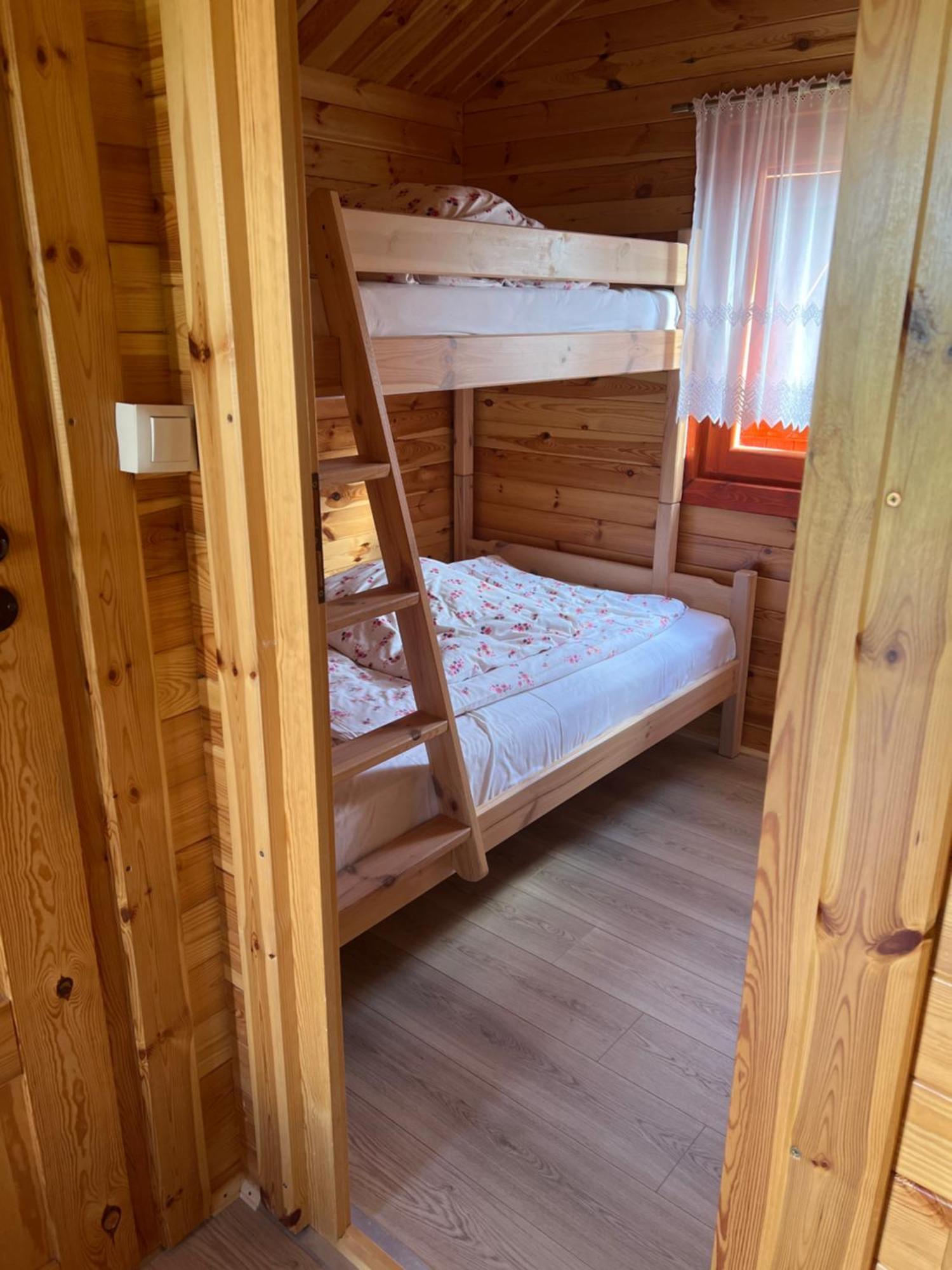 Domki Drewniane Ow Latarnik Gąski Exterior foto
